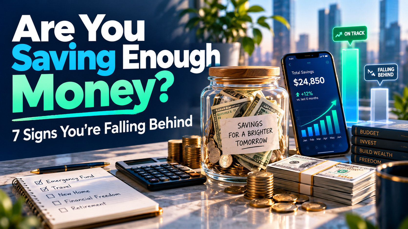 Are You Saving Enough Money? 7 Warning Signs